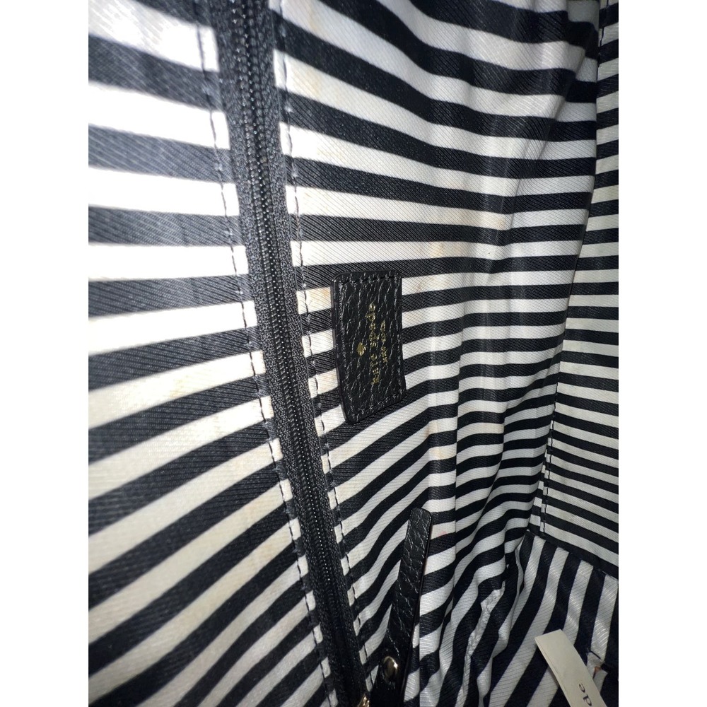 Sale!! KATE SPADE Southpoint Avenue Alessa
Black Pebbled Leather Satchel Bag - Picture 10 of 14